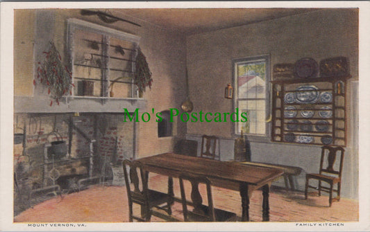 Family Kitchen, Mount Vernon, Virginia