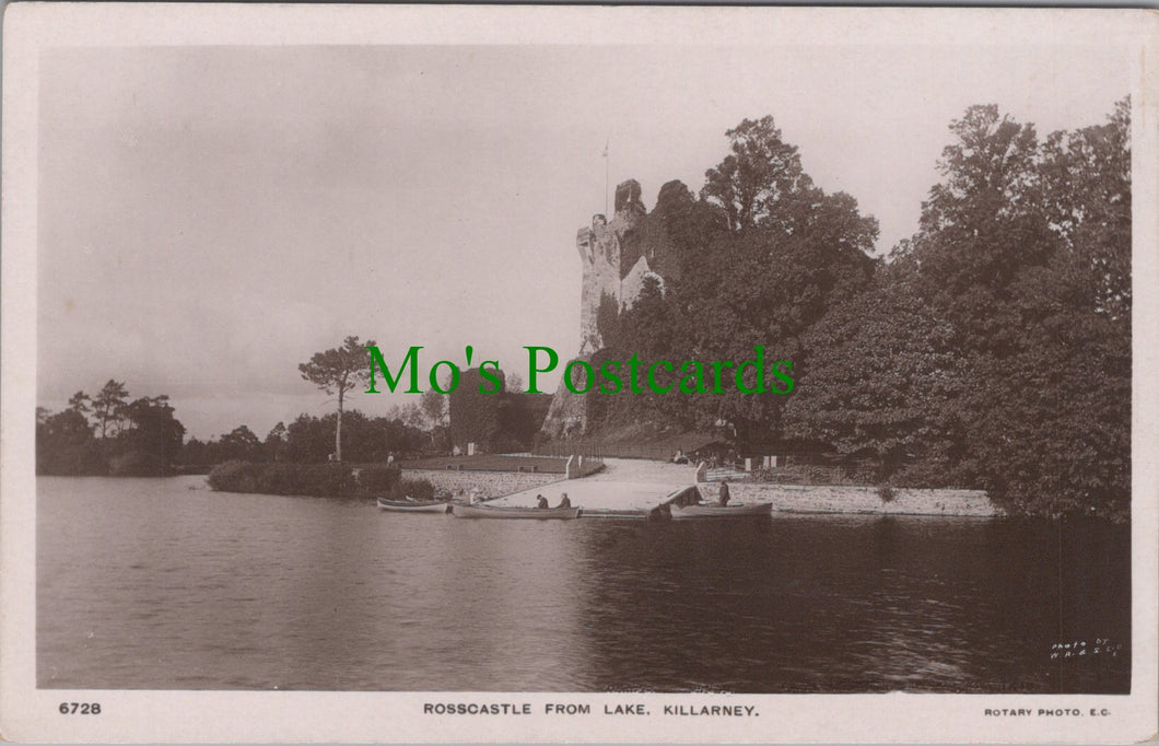 Rosscastle From Lake, Killarney, Ireland
