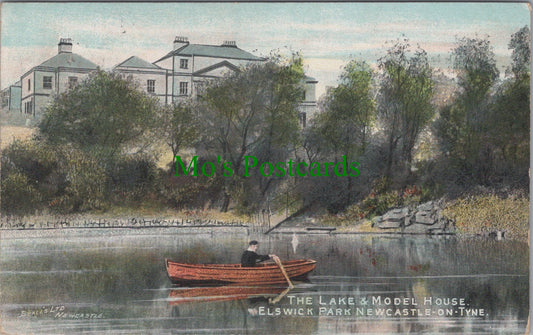 The Lake & Model House, Elswick Park, Newcastle