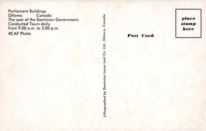 Canada Postcard - Parliament Buildings, Ottawa - Mo’s Postcards 