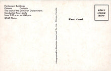 Load image into Gallery viewer, Canada Postcard - Parliament Buildings, Ottawa - Mo’s Postcards 
