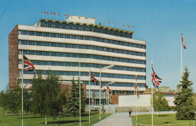 Canada Postcard - City Hall, Edmonton, Alberta - Mo’s Postcards 