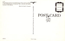 Load image into Gallery viewer, America Postcard - Mississquoi River, Enosburg Falls, Vermont - Mo’s Postcards 
