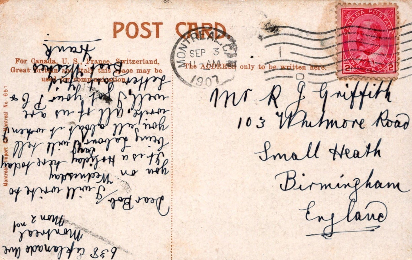Canada Postcard - Government Driveway, Ottawa, Ontario, 1907 - Mo’s Postcards 