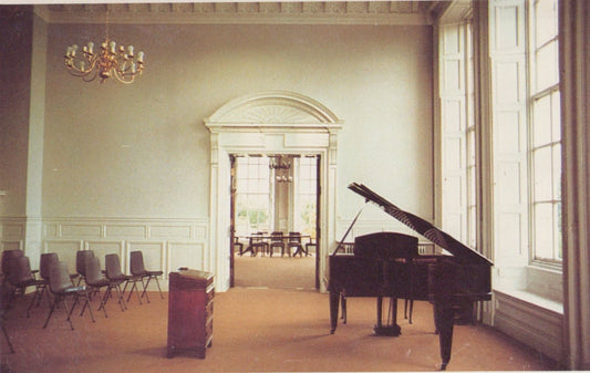 Wales Postcard - Main Hall Meeting Room, Kinmel Hall Conference Centre, Abergele, Clwyd - Mo’s Postcards 