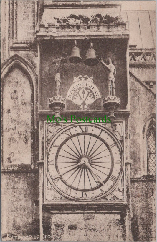 Exterior of Clock, Wells Cathedral, Somerset