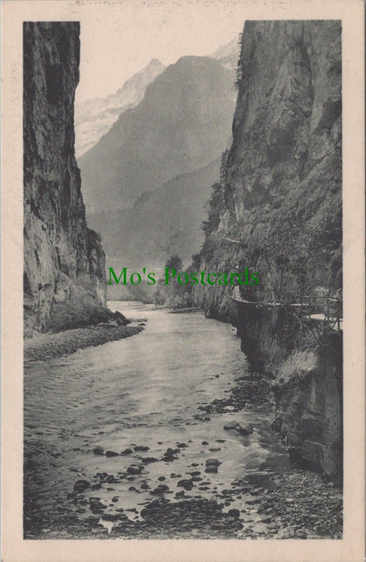 Aareschlucht Bei Meiringen, Switzerland