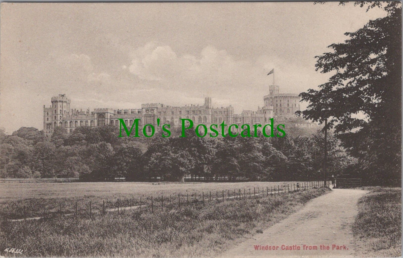 Windsor Castle From The Park, Berkshire