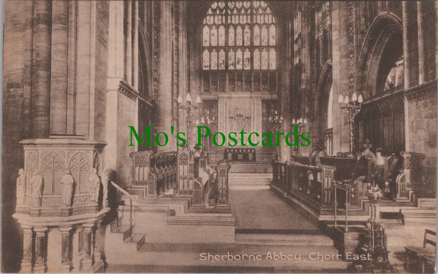 Choir East, Sherborne Abbey, Dorset