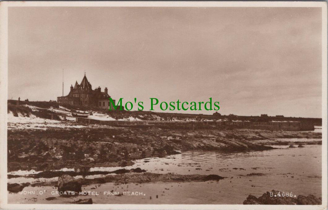 John O'Groats Hotel From Beach