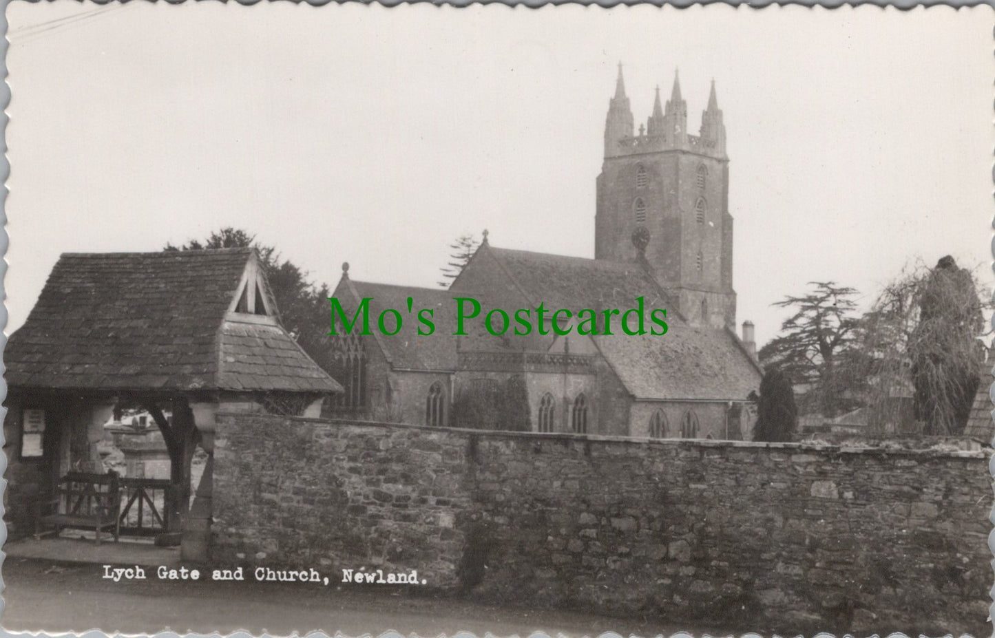 Lych Gate and Church, Newland, Gloucestershire