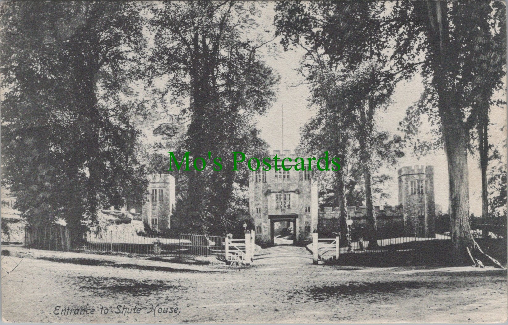 Entrance To Shute House, Devon