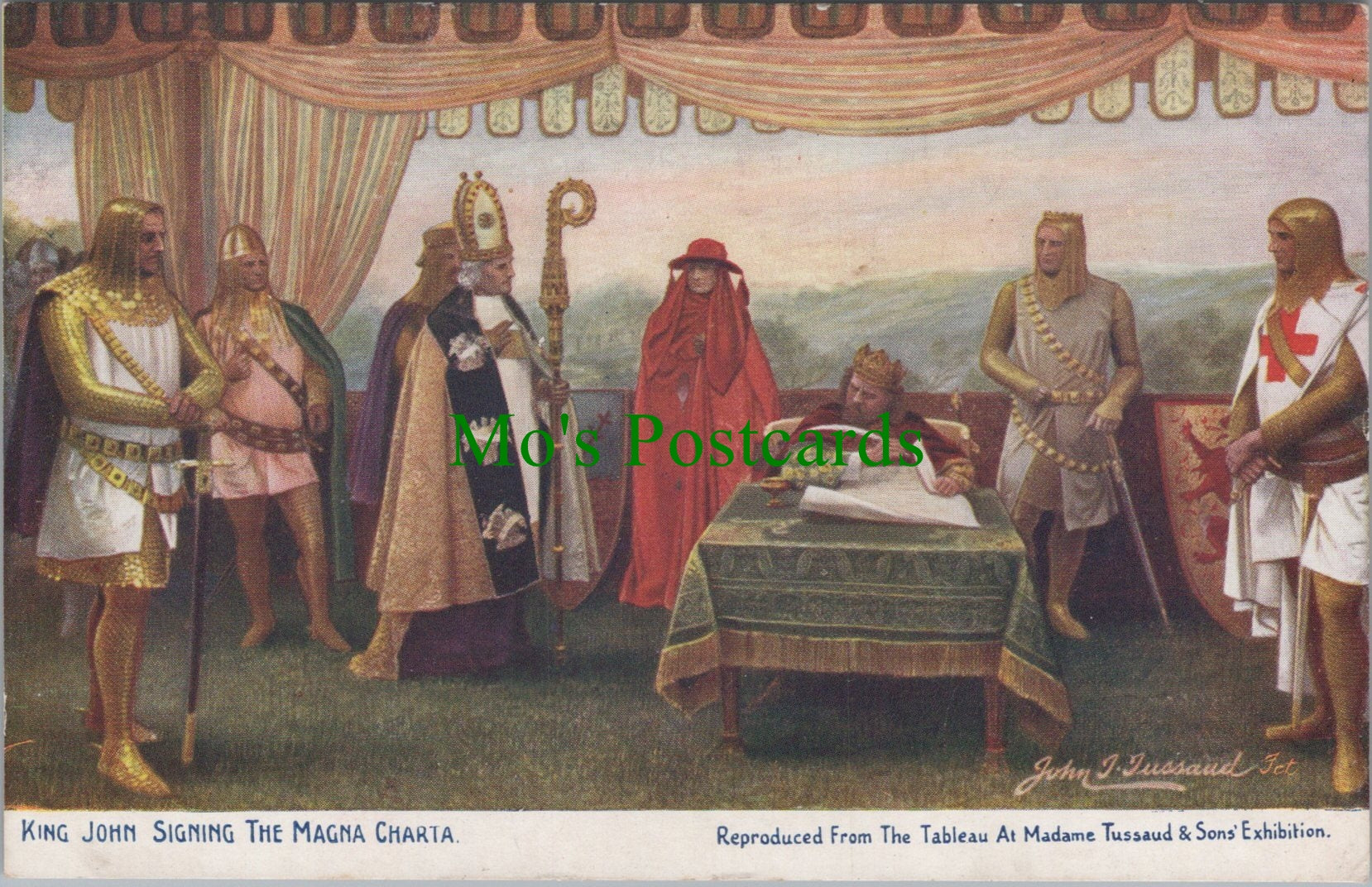 King John Signing The Magna Charta