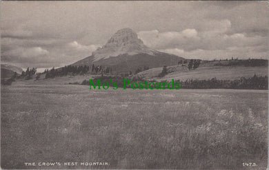 The Crow's Nest Mountain, Alberta, Canada