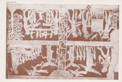 Surrey Postcard - Wall Painting, S.Peter and S.Paul Church, Chaldon - Mo’s Postcards 