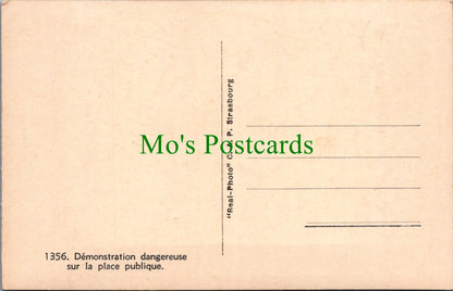 Animals Postcard - A Snake Charmer