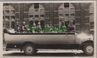 Transport Postcard - A Charabanc Excursion