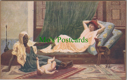 A New Light in The Harem, Frederick Goodall, Walker Art Gallery