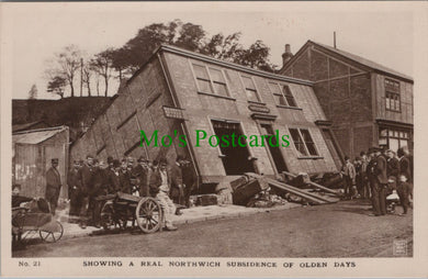 Northwich Subsidence of Olden Days, Cheshire