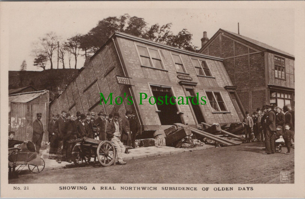 Northwich Subsidence of Olden Days, Cheshire