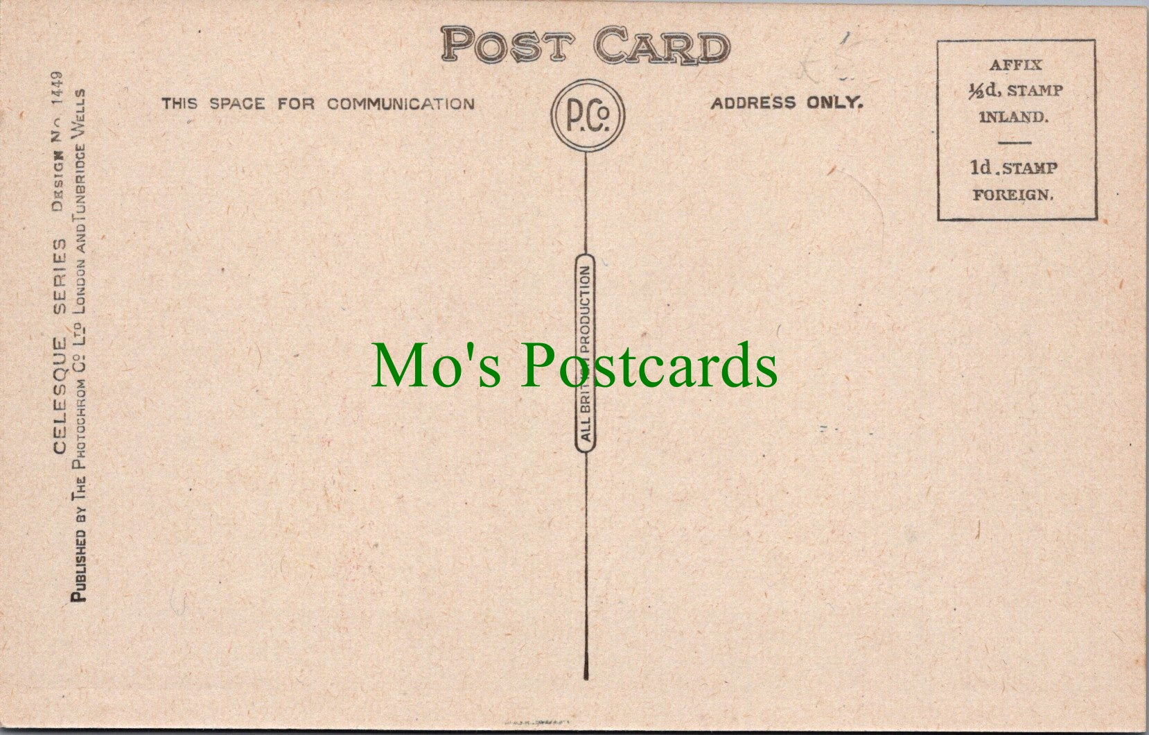 Children Postcard - Baby - Artist M.Angell