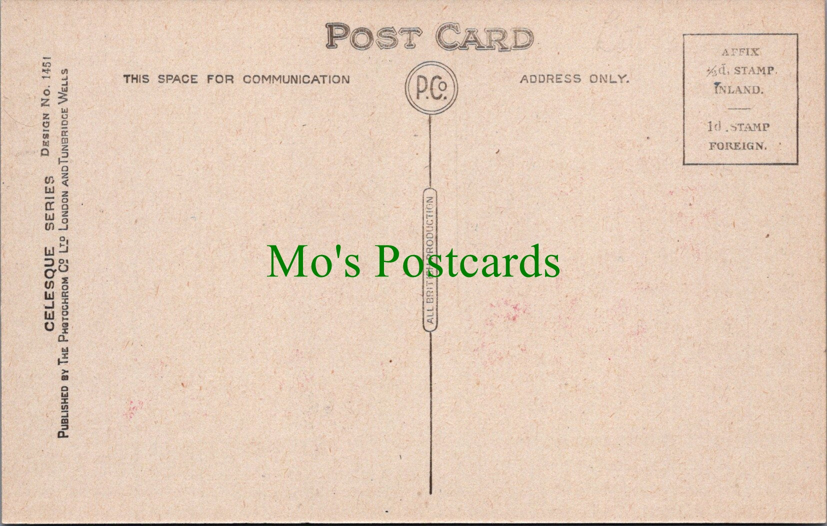 Children Postcard - Baby - Artist M.Angell