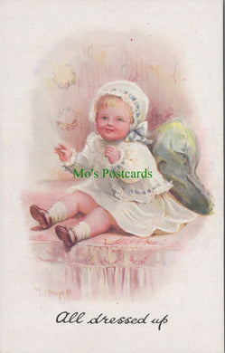 Children Postcard - Baby - Artist M.Angell