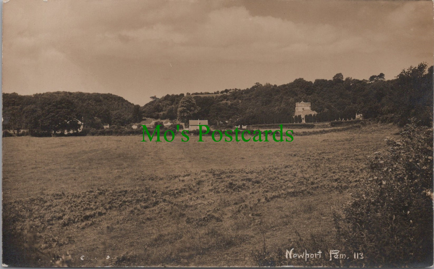 View of Newport, Pembrokeshire
