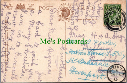 Greetings Postcard - A Hearty Christmas Wish