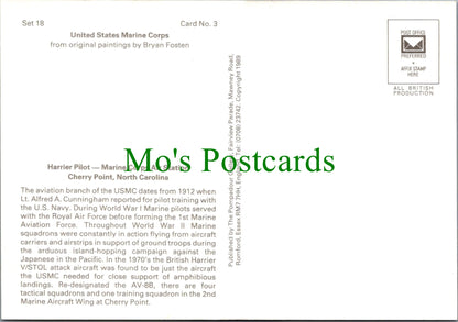 Military Postcard - United States Marine Corps