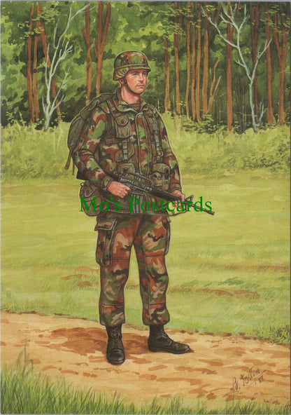 Military Postcard - United States Marine Corps