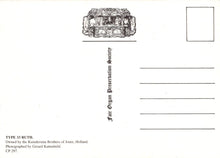 Load image into Gallery viewer, Music Postcard - Type 33 Ruth, Owned By The Kuindersma Brothers of Joure, Holland - Mo’s Postcards 
