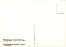 Load image into Gallery viewer, Music Postcard - Stringed Musical Instrument (Tambura) - Hindu Paintings, 19th Century - Horniman Museum - Mo’s Postcards 
