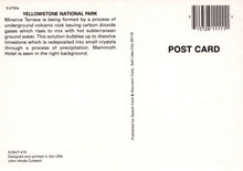 Load image into Gallery viewer, America Postcard - Mammoth Hot Springs, Yellowstone National Park, Wyoming - Mo’s Postcards 

