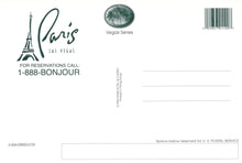 Load image into Gallery viewer, America Postcard - Nevada - Las Vegas - Paris Hotel - Mo’s Postcards 
