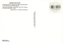 Load image into Gallery viewer, America Postcard - Inspiration Point, Natural Bridge Caverns, Nr San Antonio, Texas - Mo’s Postcards 
