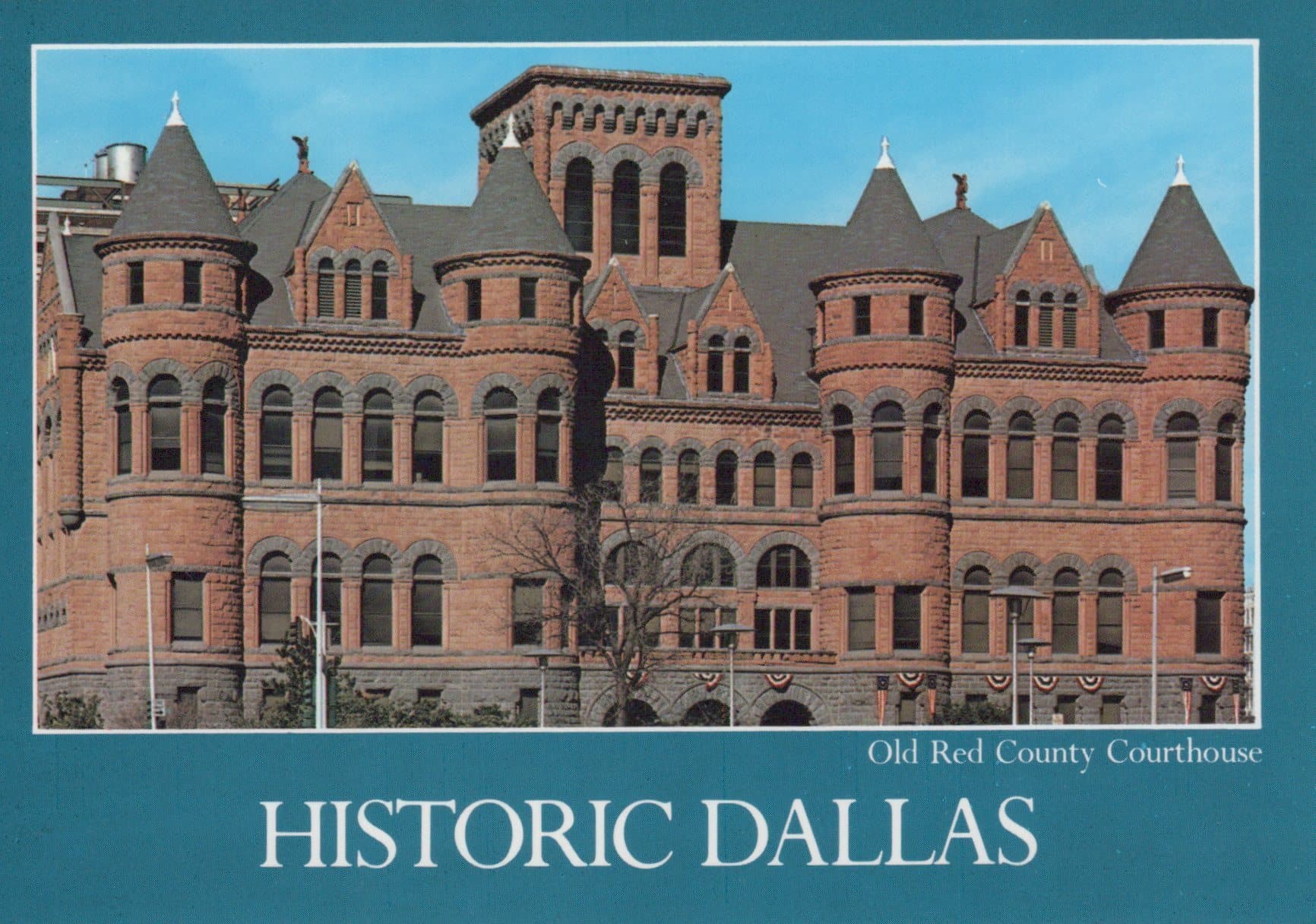 America Postcard - "Old Red" County Courthouse, Dallas, Texas - Mo’s Postcards 