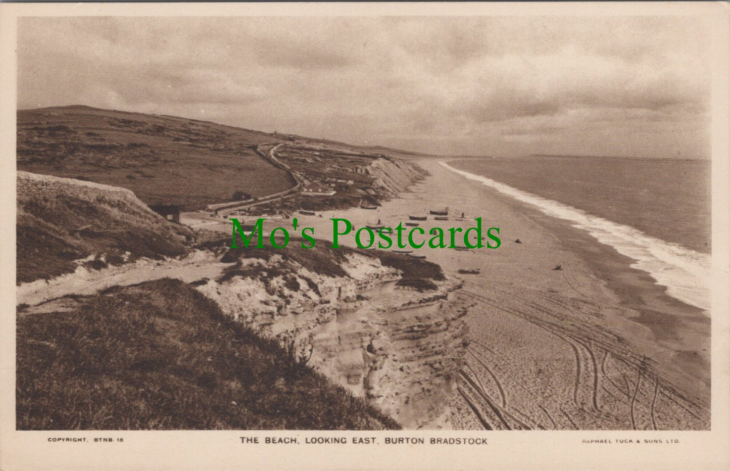 The Beach, Looking East, Burton Bradstock