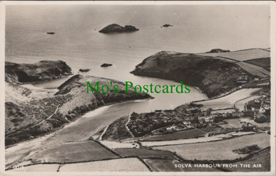 Solva Harbour From The Air, Pembrokeshire