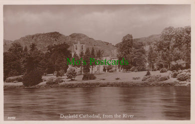 Dunkeld Cathedral, From The River, Perthshire
