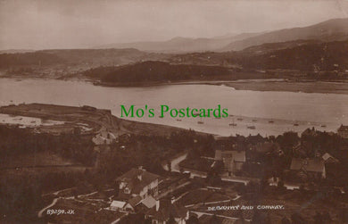 Aerial View of Deganwy and Conway