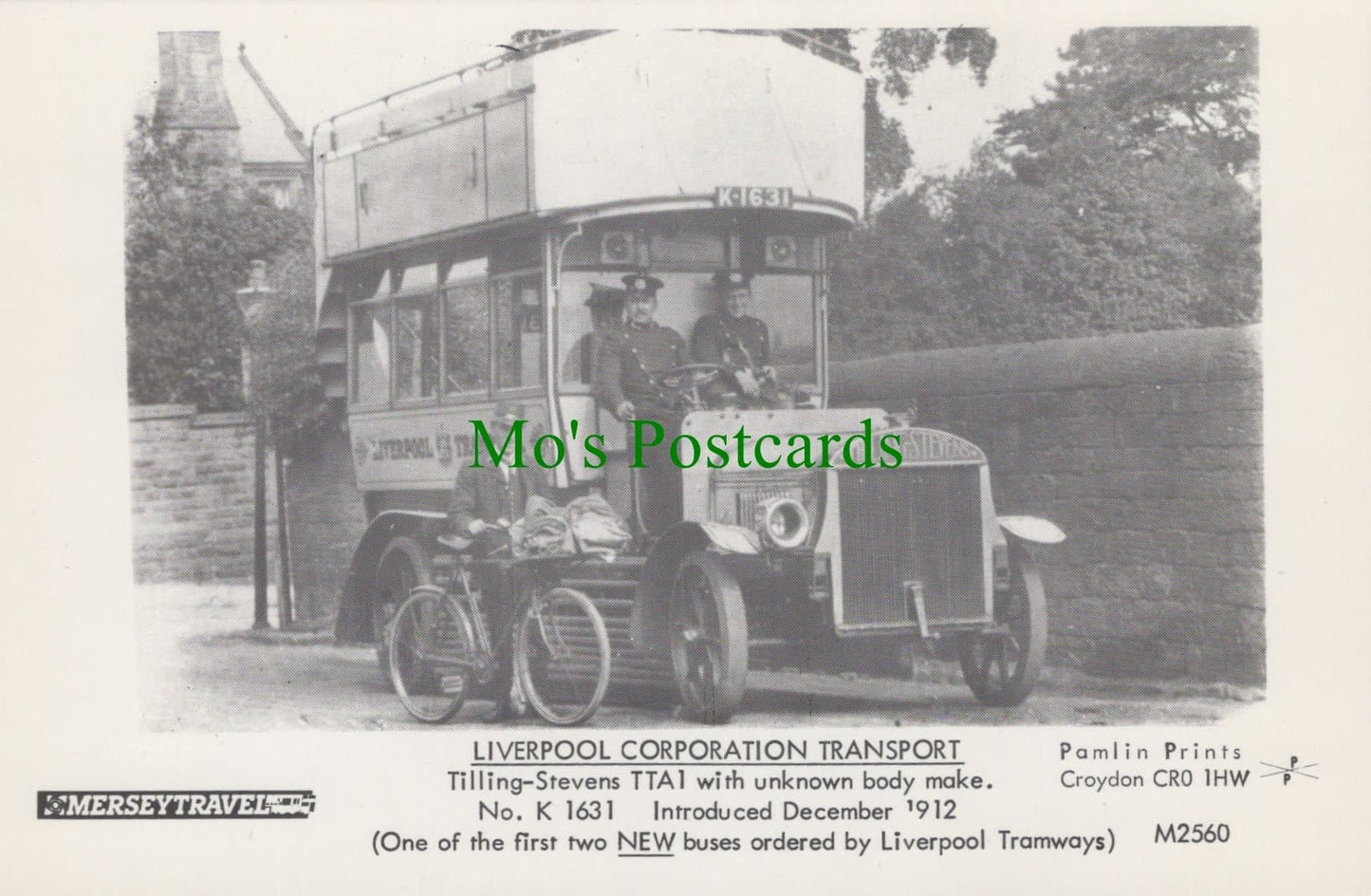 Liverpool Corporation Transport, Tilling Stevens Bus