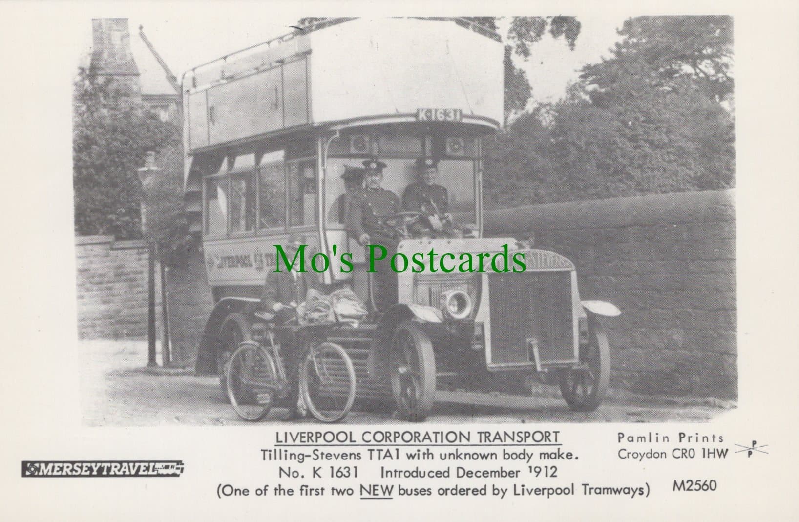 Liverpool Corporation Transport, Tilling Stevens Bus