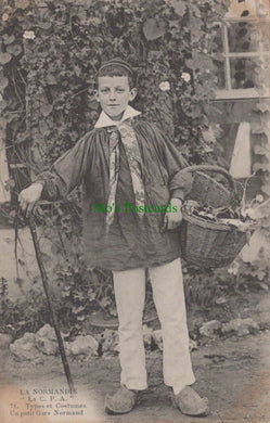 La Normandie, France, Types Et Costumes