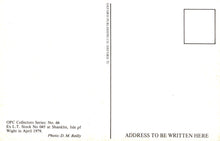 Load image into Gallery viewer, Railways Postcard - Ex L.T.Stock No 045 Train at Shanklin, Isle of Wight in April 1979 - Mo’s Postcards 
