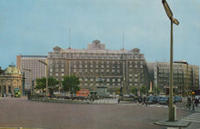Load image into Gallery viewer, Yorkshire Postcard - Queens Hotel and City Square, Leeds - Mo’s Postcards 

