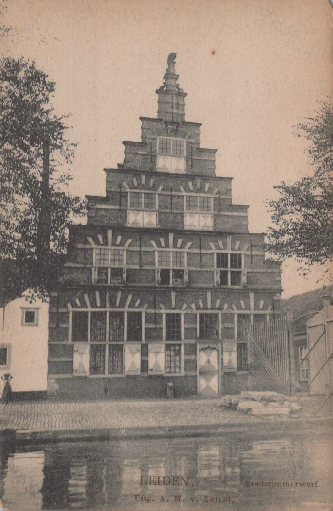 Netherlands Postcard - Leiden - Stadtstimmerwerf - Mo’s Postcards 