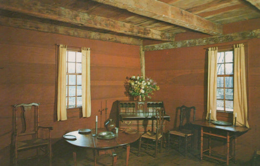 America Postcard - The Wick House, Morristown National Historical Park, New Jersey - Mo’s Postcards 
