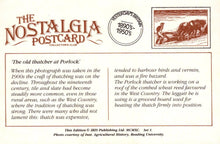 Load image into Gallery viewer, Nostalgia Postcard - The Old Thatcher at Porlock - Mo’s Postcards 
