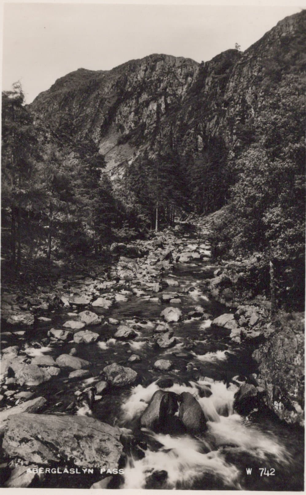 Wales Postcard - Aberglaslyn Pass, Snowdonia, Gwynedd - Mo’s Postcards 